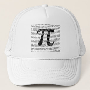 Casquette Numéro noir d'origine pi jour symbole mathématique