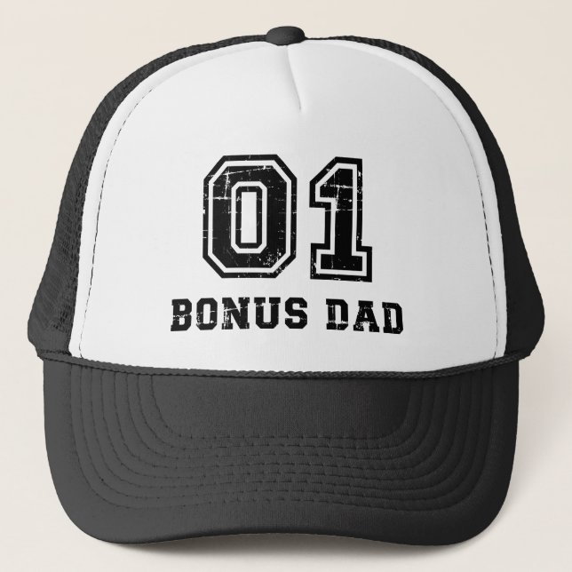 Casquette Numéro un No 1 bonus papa (Devant)