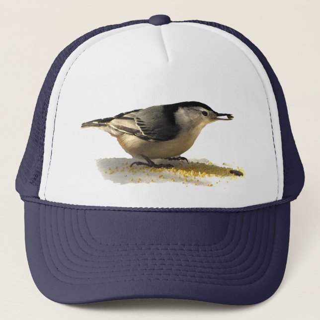 Casquette Nuthatch à poitrine blanche (Devant)