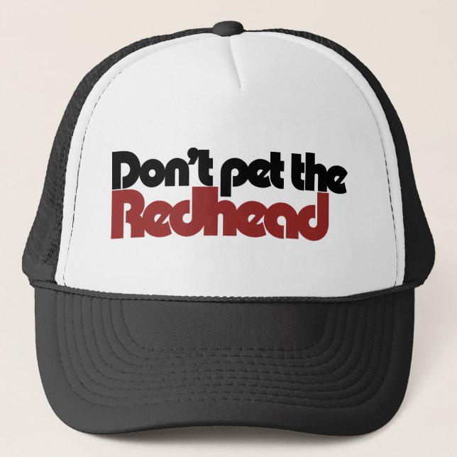 Casquette N'utilisez pas la fonction REDHEAD (Devant)