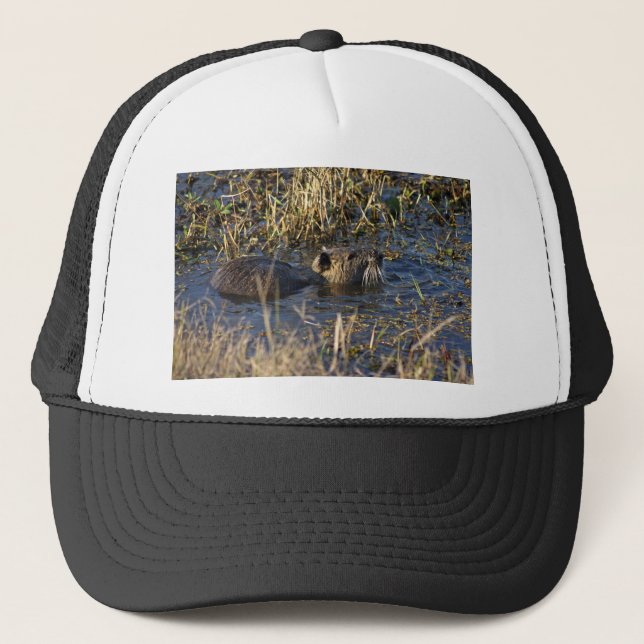 Casquette Nutria dans l'eau (Devant)