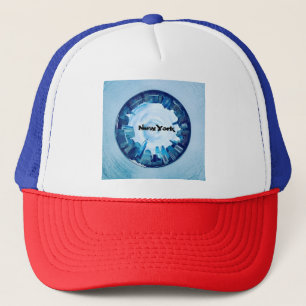 Casquette NYC Skyline Trucker Hat - Round City Planet