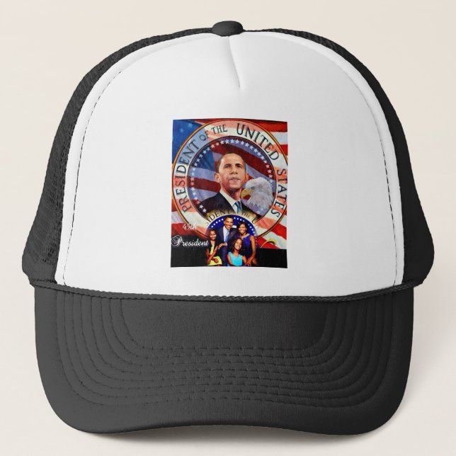 Casquette Obama, 45e président des États-Unis_ (Devant)