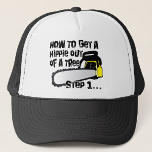 Casquette Obtenez les hippies hors de vos arbres
