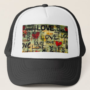 Casquette Obtenez Un Petit Graffiti D'Amour