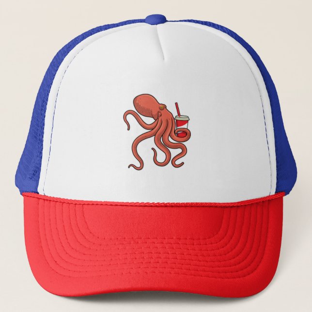 Casquette Octopus (Devant)