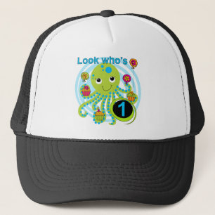 Casquette Octopus 1er Anniversaire T-shirts et cadeaux