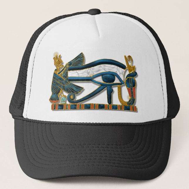Casquette Oeil de Horus pectoral (Devant)