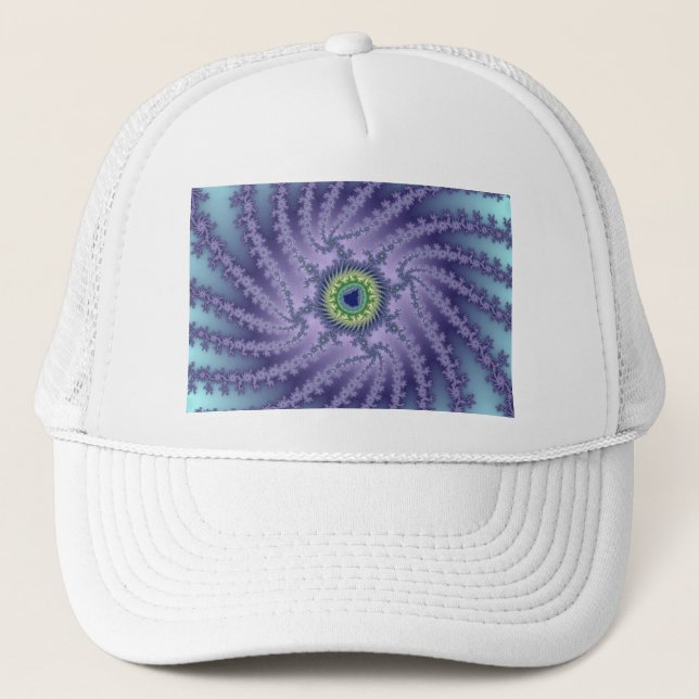 Casquette Oeil torride - Fractal (Devant)