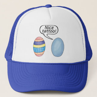 Casquette Oeufs de pâques bons de tatouage