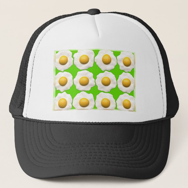 Casquette oeufs verts (Devant)