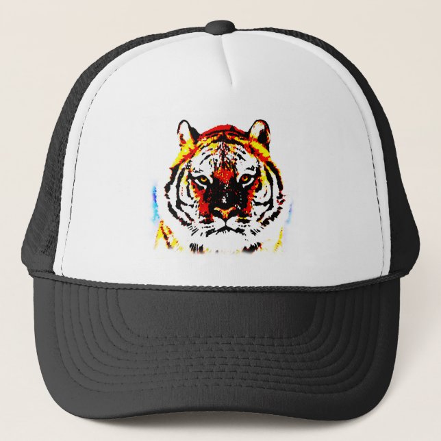 Casquette Oeuvre de tigres sauvages (Devant)
