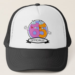 Casquette Officially 65 Birthday Banner