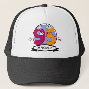 Casquette Officiellement bannière de 95 anniversaires
