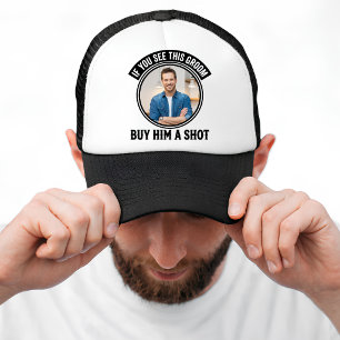Casquette Offrez-Lui Un Shot Cadeau Photo Enterrement de Vie