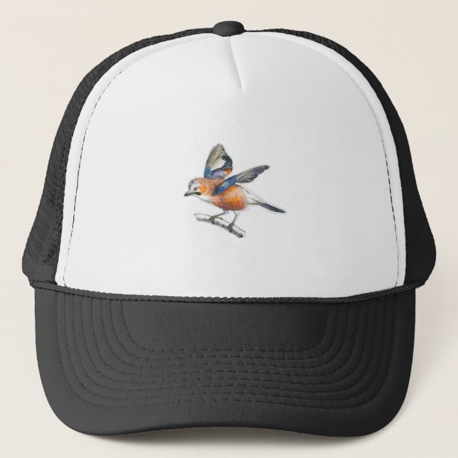 Casquette oiseau (Devant)