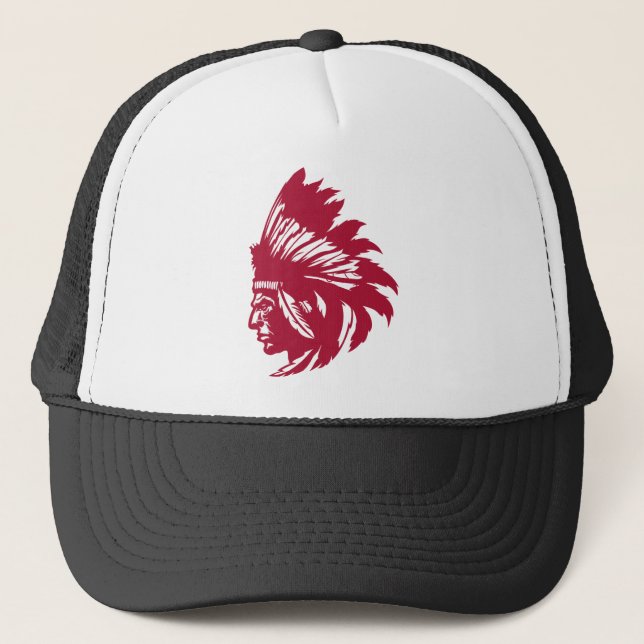 Casquette Oiseau de Natif américain (Devant)