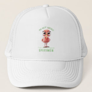 Casquette Oiseau Je ne suis pas bizarre Je suis Rare Specime