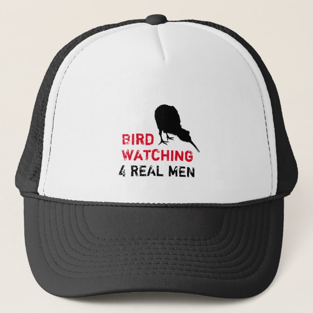 Casquette Oiseaux observer 4 vrais hommes - Chapeau de camio (Devant)