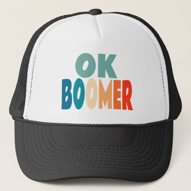 Casquette Ok Boomer (Devant)