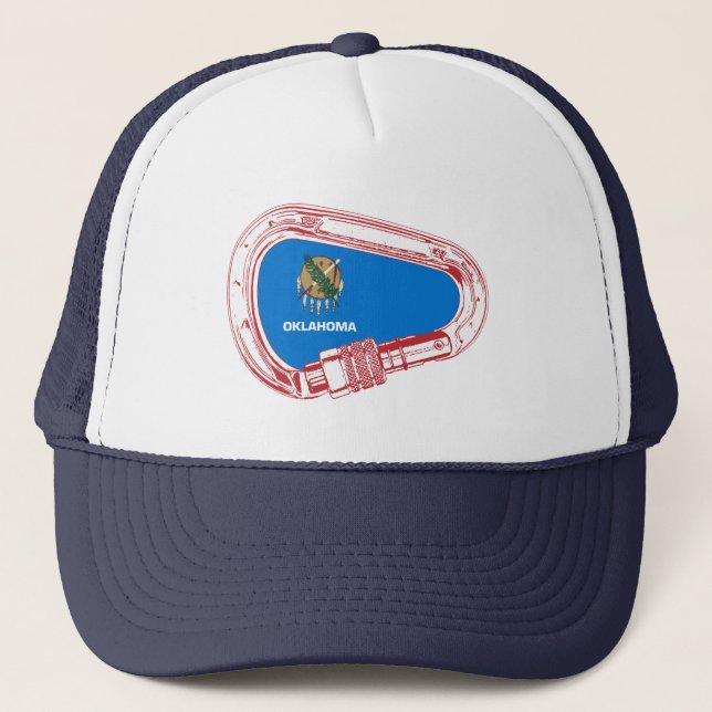 Casquette Oklahoma Escalade Carabiner (Devant)
