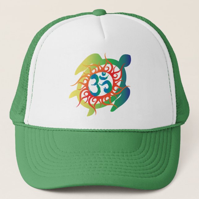 Casquette OM-Tatto-Vibrant-Tortue (Devant)