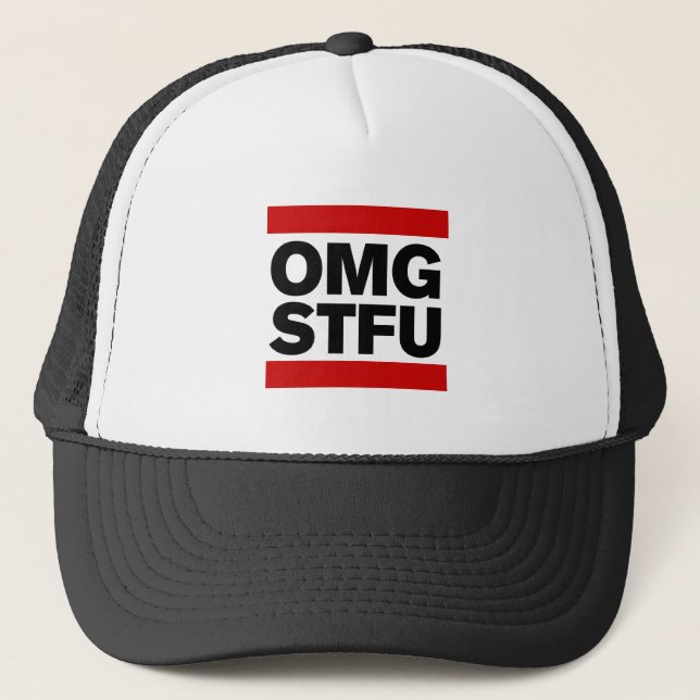 CASQUETTE OMG STFU (Devant)