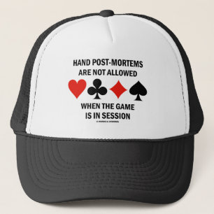 Casquette On ne permet pas le Courrier-Mortems de main (le