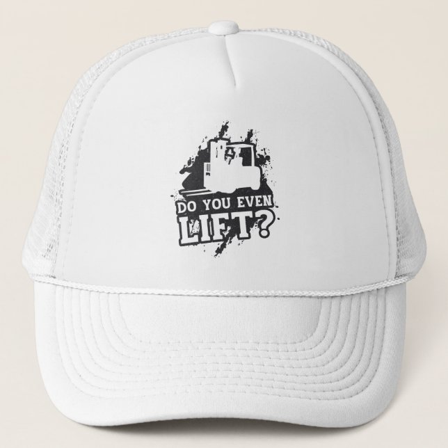 Casquette Opérateur de chariot élévateur Soulevez-Vous Même  (Devant)