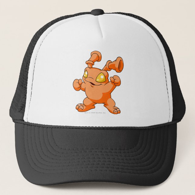 Casquette Orange de Grundo (Devant)