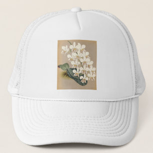 Casquette Orchidées