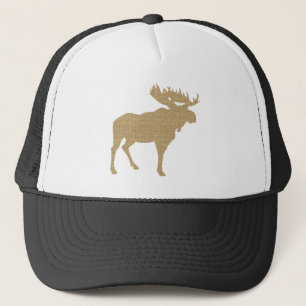 Casquette Orignaux de toile de jute