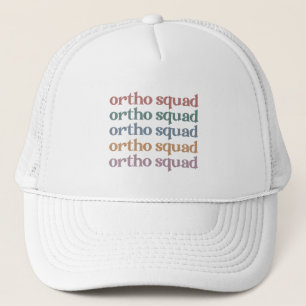 Casquette Ortho Squad Orthodontiste Orthopédie Infirmière Ca
