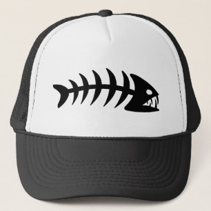 Casquette Os de poissons de piranha