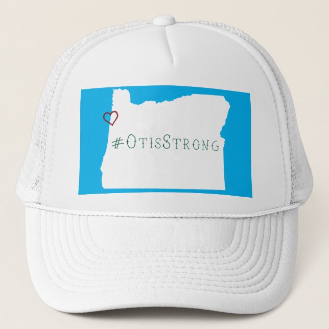 Casquette Otis Strong Rope Coeur Blanc (Devant)