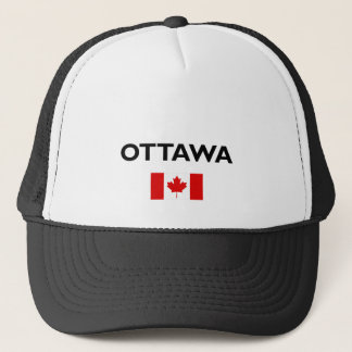 Casquette Ottawa Canada Drapeau canadien couleur claire
