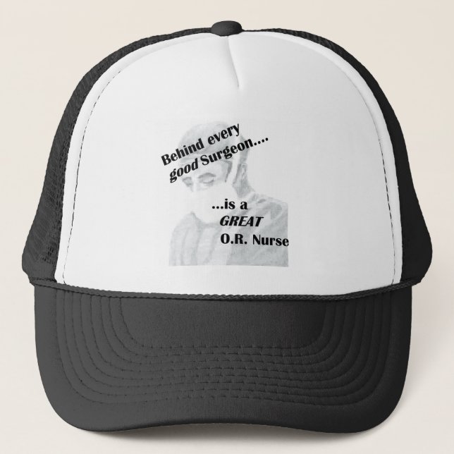 Casquette OU infirmière (Devant)