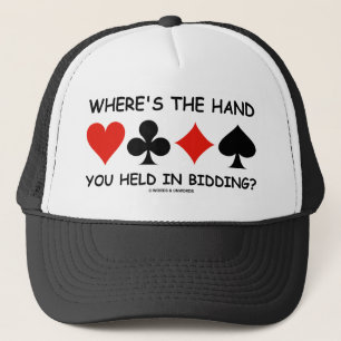 Casquette Où la main vous est tenue dans l'offre ?