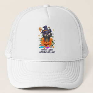 Casquette Oubliez Les Bonbons, Donnez-Moi Juste Un Chat
