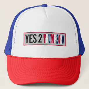 Casquette Oui 2 Typographie des élections présidentielles de