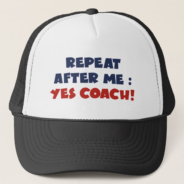 Casquette Oui Coach (Devant)