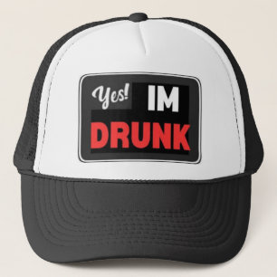 Casquette Oui ! Je suis ivre