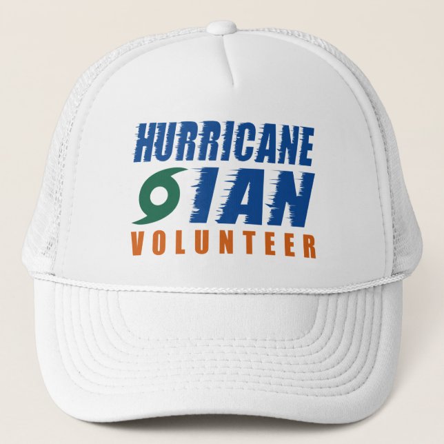Casquette Ouragan Ian Volunteer (Devant)
