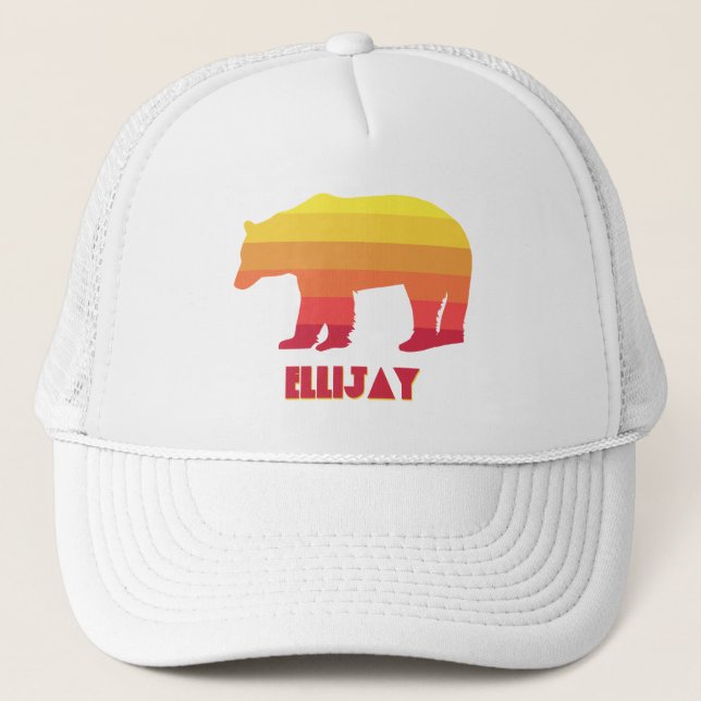 Casquette Ours arc-en-ciel Ellijay Georgia (Devant)