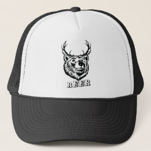 Casquette Ours + Cerf = Bière ?