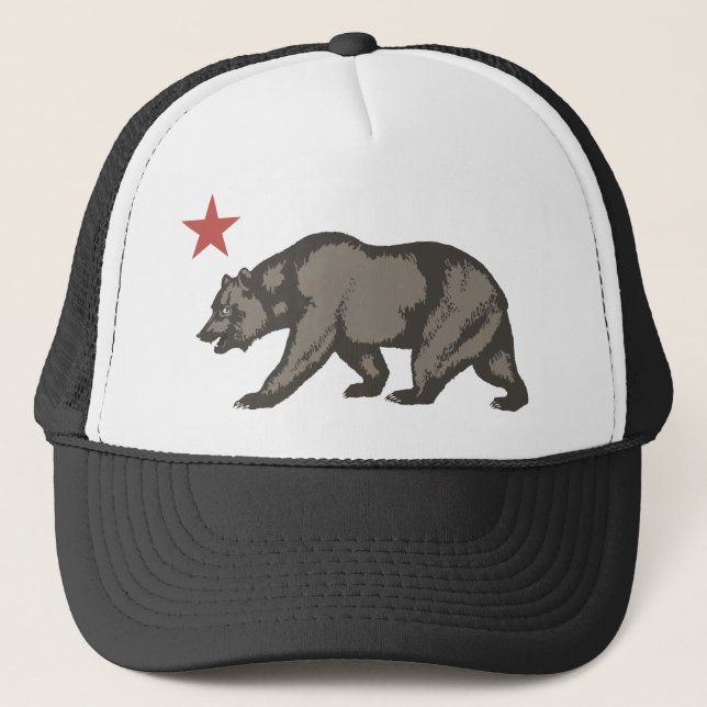 Casquette Ours de Californie STAR (Devant)
