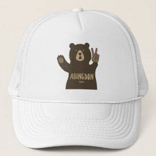 Casquette Ours de paix de la Virginie d'Abingdon