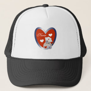 Casquette Ours d'infirmière avec le T-shirts et les cadeaux