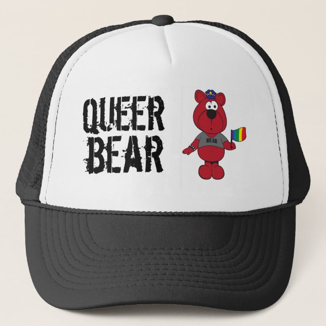 Casquette Ours étrange (Devant)