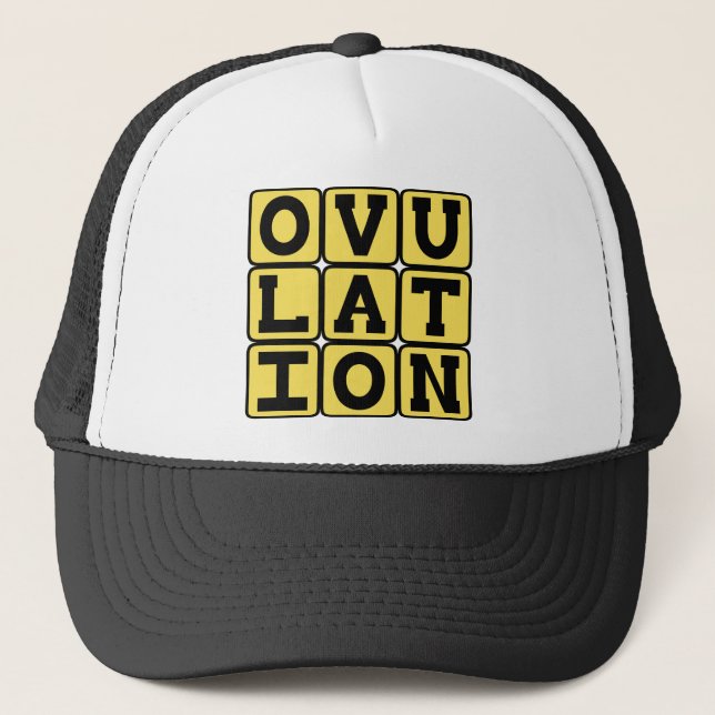 Casquette Ovulation, Stade de grossesse (Devant)